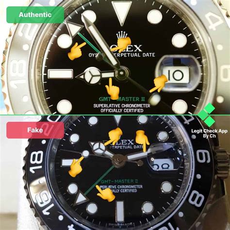 rolex gmt master 2 real vs fake|rolex gmt master ii real.